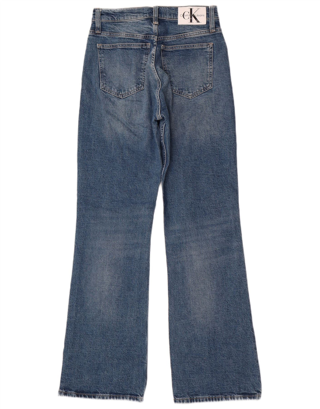 Женские джинсы Bootcut Calvin Klein W26 L30 синие, хлопок