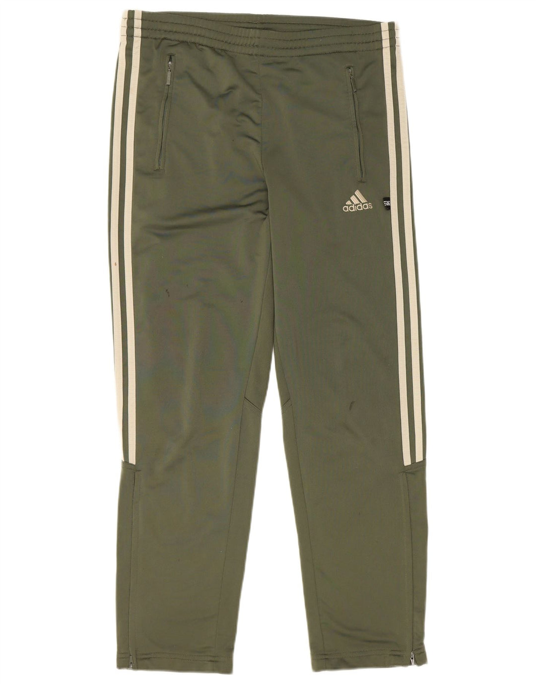 Спортивные брюки Adidas для мальчиков 13-14 лет, цвет хаки, полиэстер