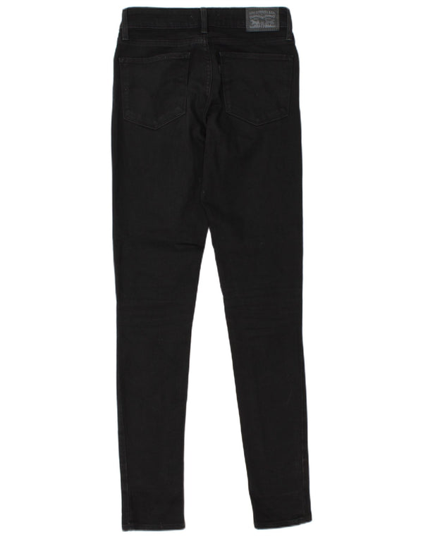 Женские джинсы скинни LEVI'S 711 W26 L31, черный хлопок