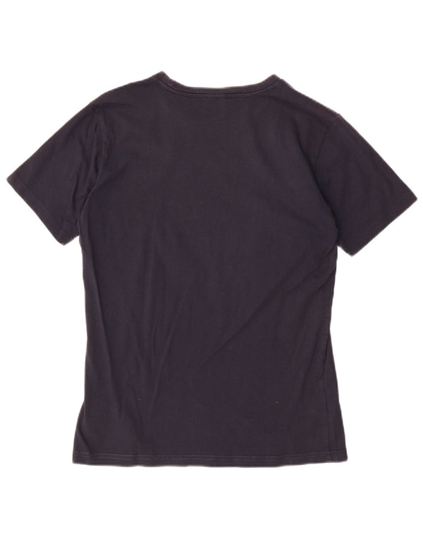 Футболка с рисунком CHAMPION для мальчиков, топ 13–14 лет, XL, темно-синий, хлопок