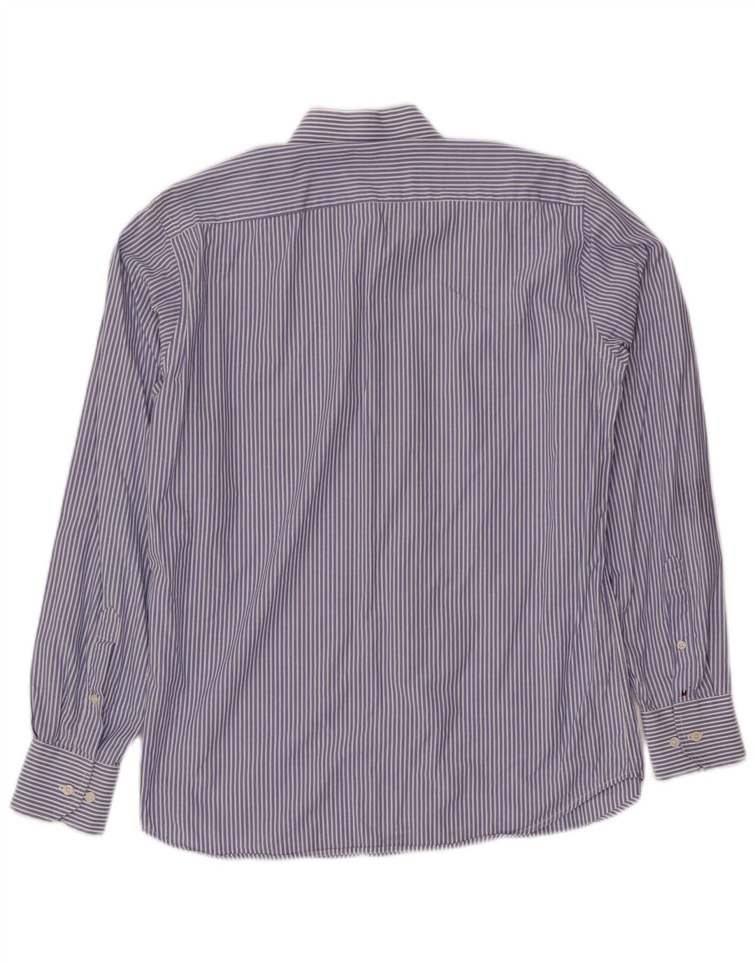 Мужская рубашка TOMMY HILFIGER, размер 14 1/2 37, маленькая синяя хлопковая полоска