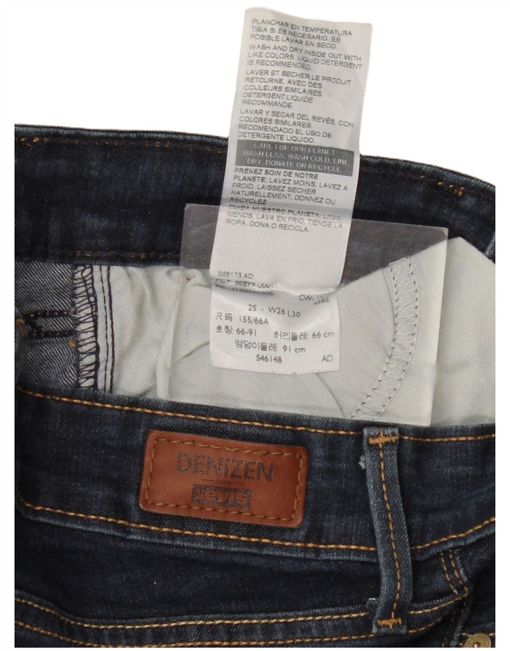 Женские джинсы Denizen Modern Bootcut Levi's W26 L30, темно-синий, хлопок