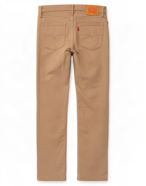 Мужские прямые джинсы Levi's 513 W31 L32, бежевый хлопок