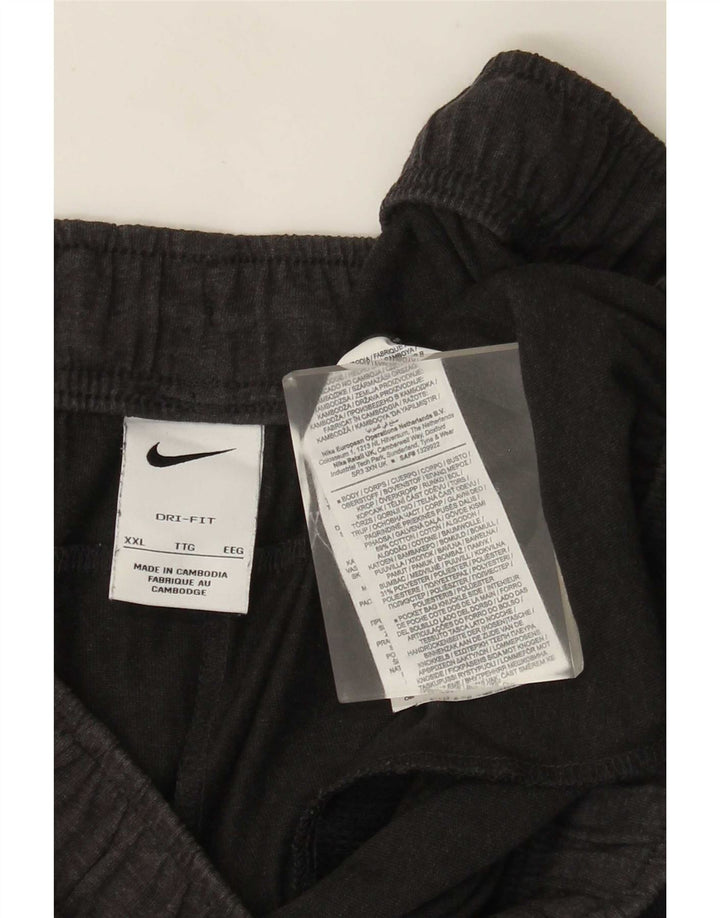 Мужские спортивные шорты Nike Dri Fit 2XL, серые, хлопок