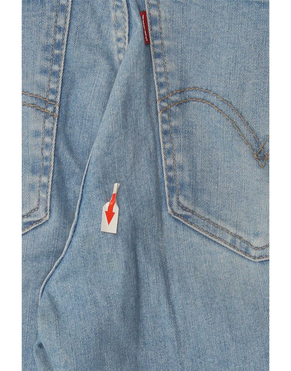 Женские джинсы скинни Levi's W28 L32 синие, хлопок