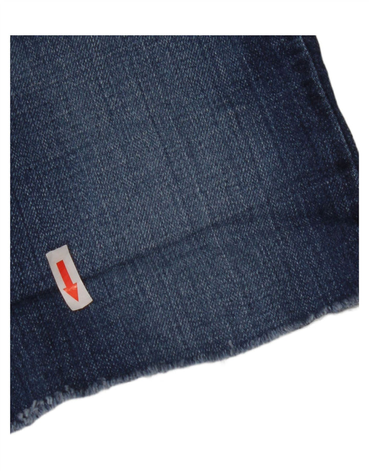 Женские капри Levi's W30 L18 синие, хлопок