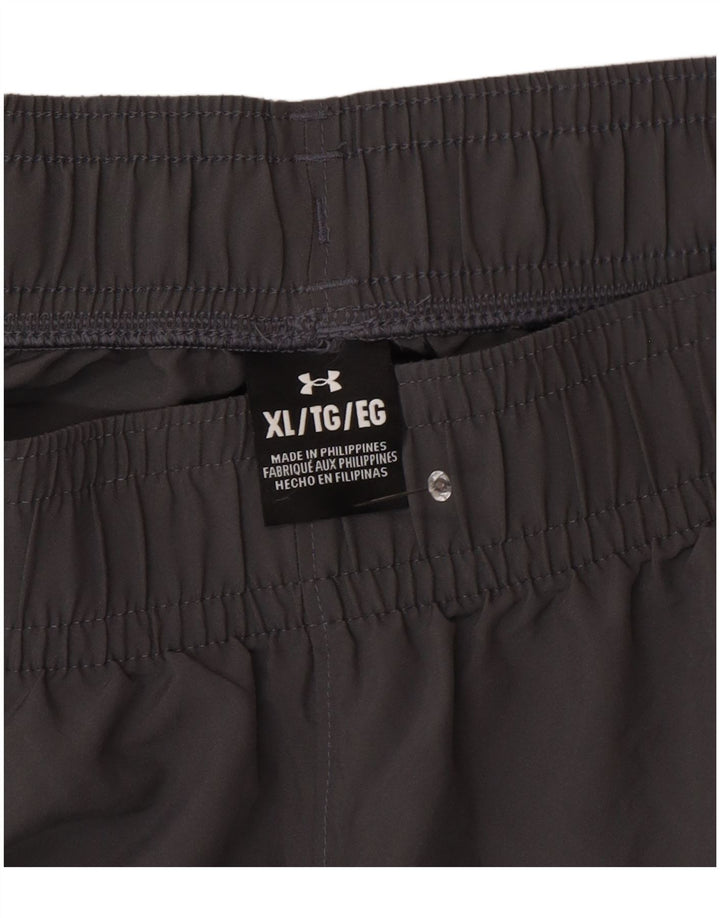 Мужские спортивные шорты Under Armour Regular, серый полиэстер, размер XL