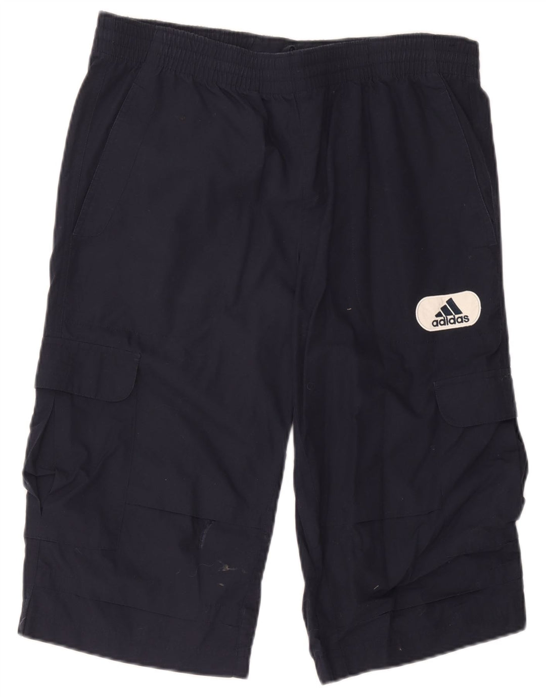 Мужские шорты-карго Adidas Medium W36 Темно-синие, хлопок
