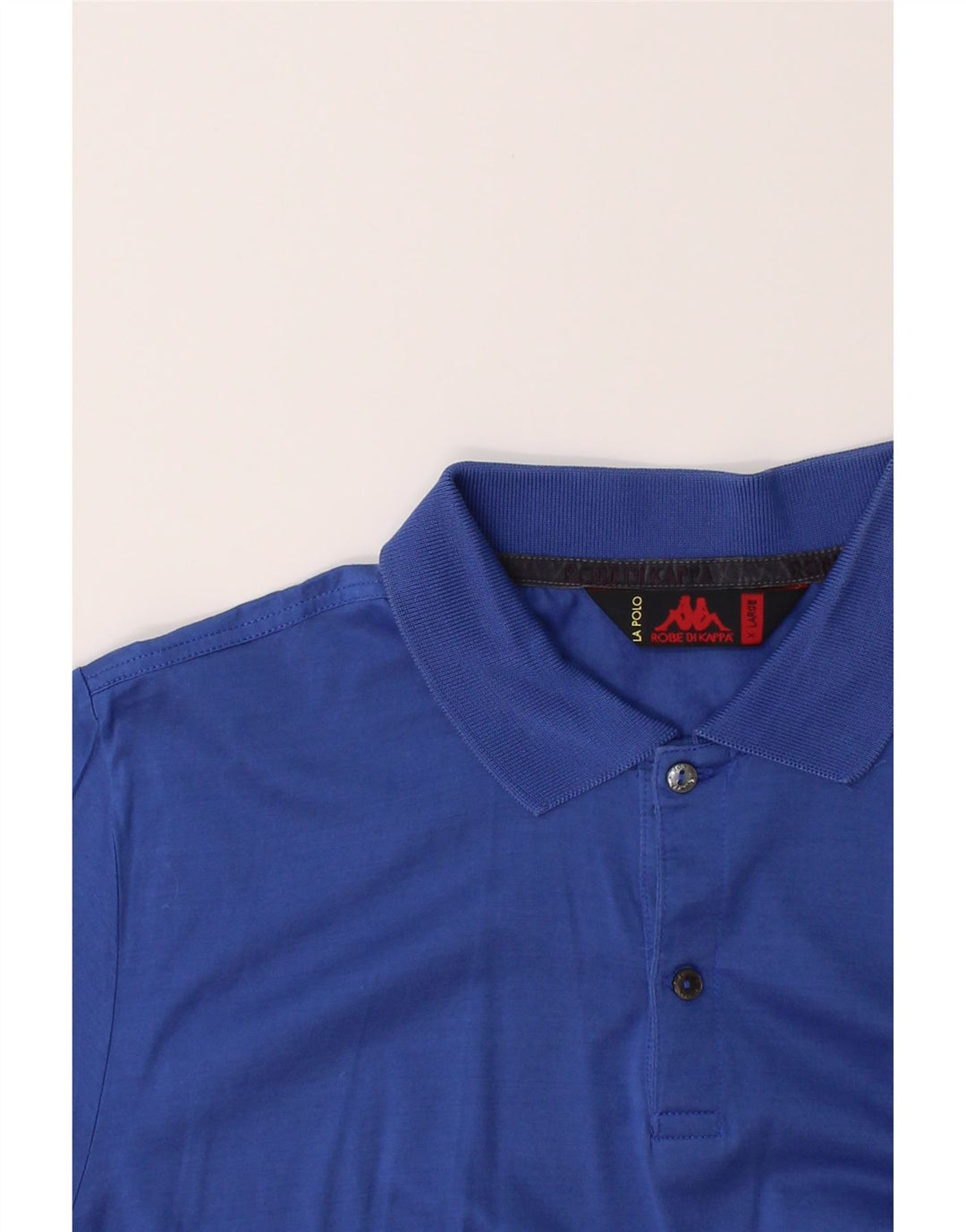 KAPPA Mens Polo Shirt XL Blue Cotton Vintage Kappa and Second-Hand Kappa from Messina Hembry 