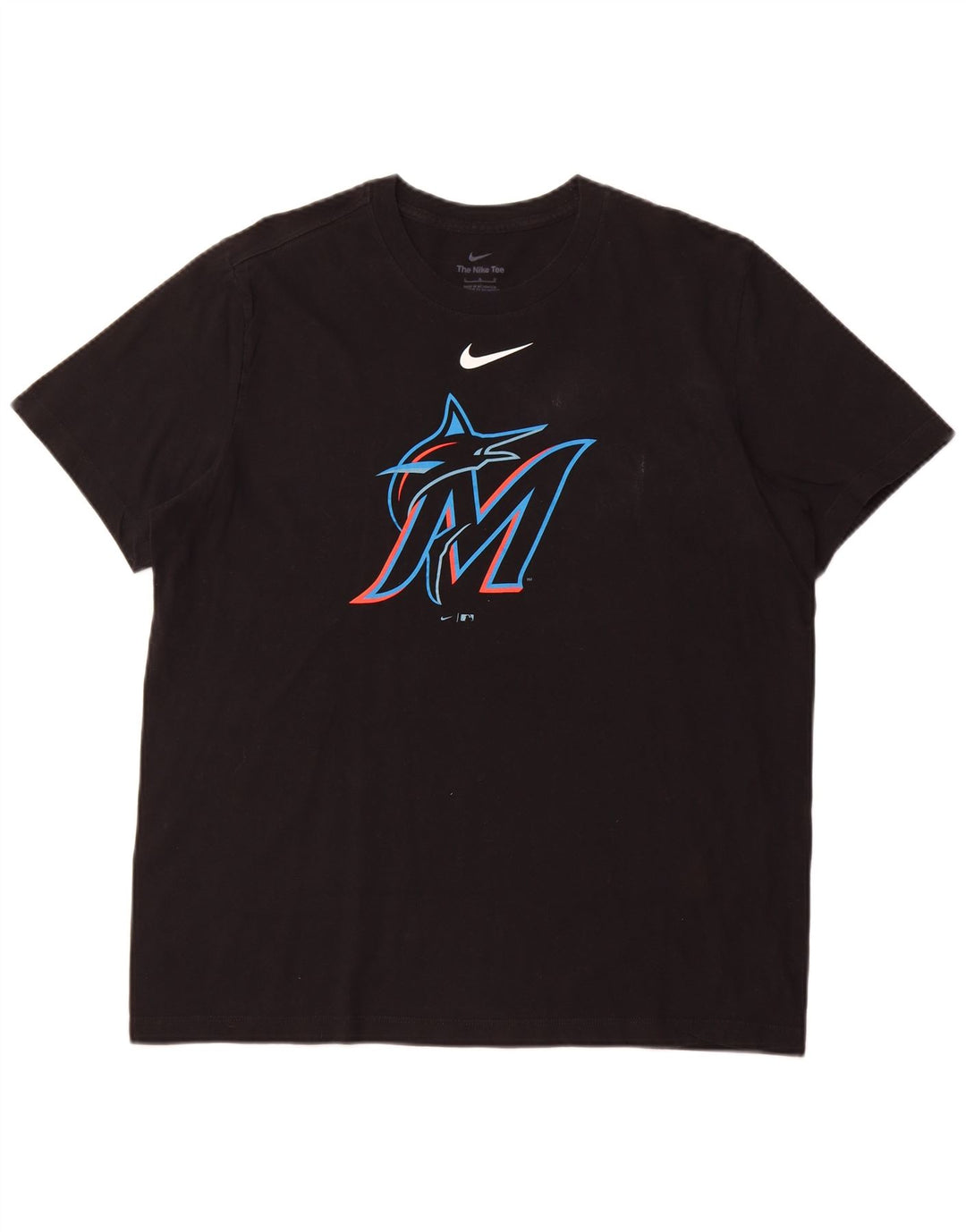 Мужская футболка с рисунком NIKE, большая, черная