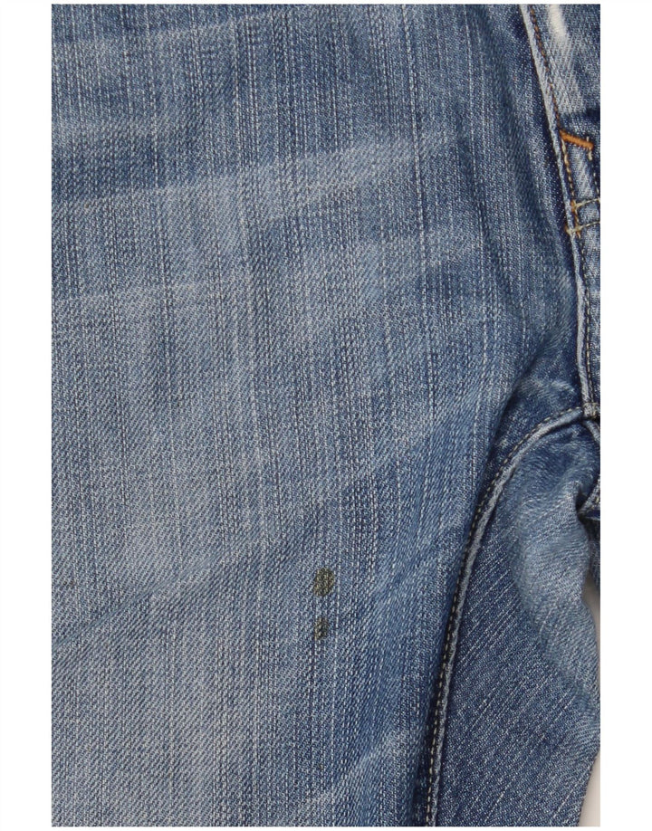 G-STAR Mens Straight Jeans W31 L34 Blue Cotton
