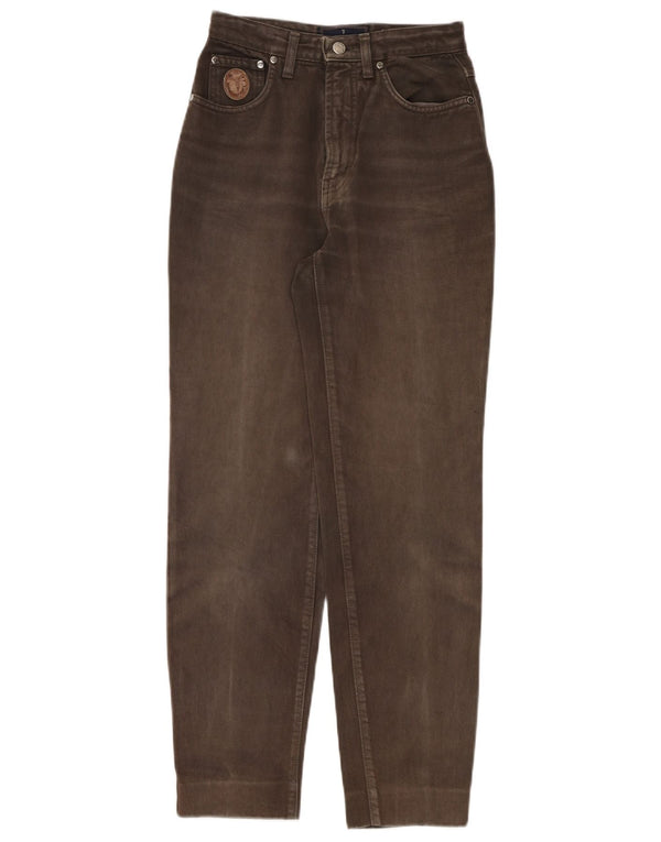 Мужские зауженные джинсы Trussardi IT 42 Medium W28 L28 Хаки Хлопок