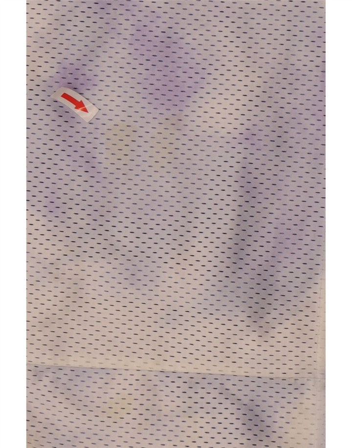 Женские спортивные шорты Nike UK 20 2XL, полиэстер белого цвета тай-дай