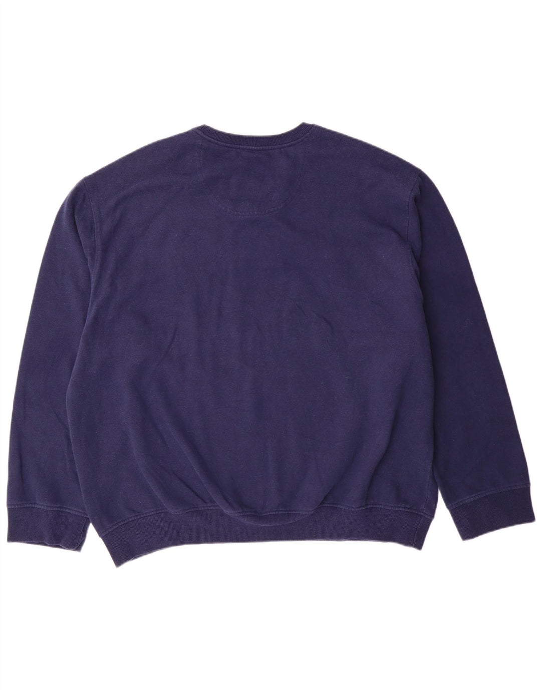 Мужской свитшот Izod джемпер 2XL темно-синий в полоску хлопок