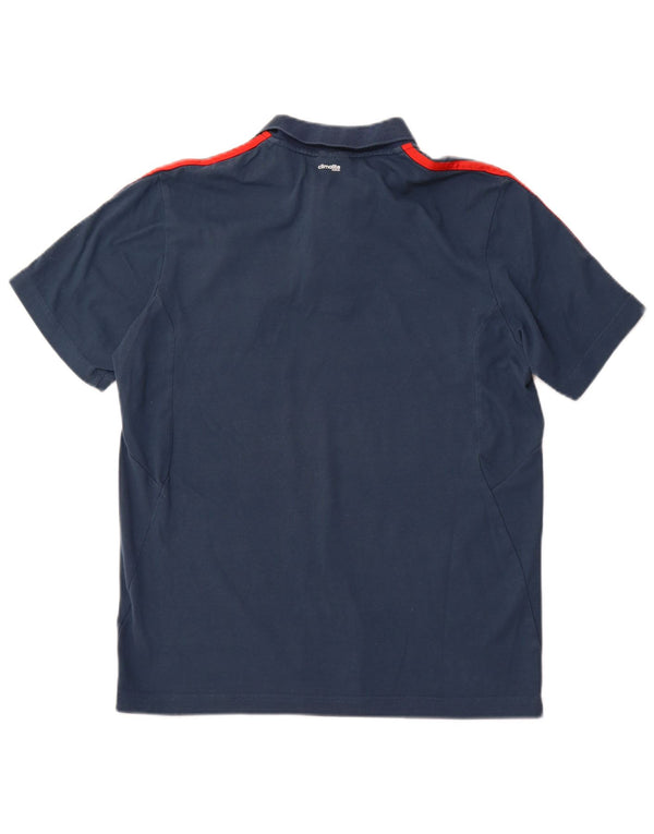 Мужская рубашка поло ADIDAS Munster Rugby UK 38/40, средний темно-синий