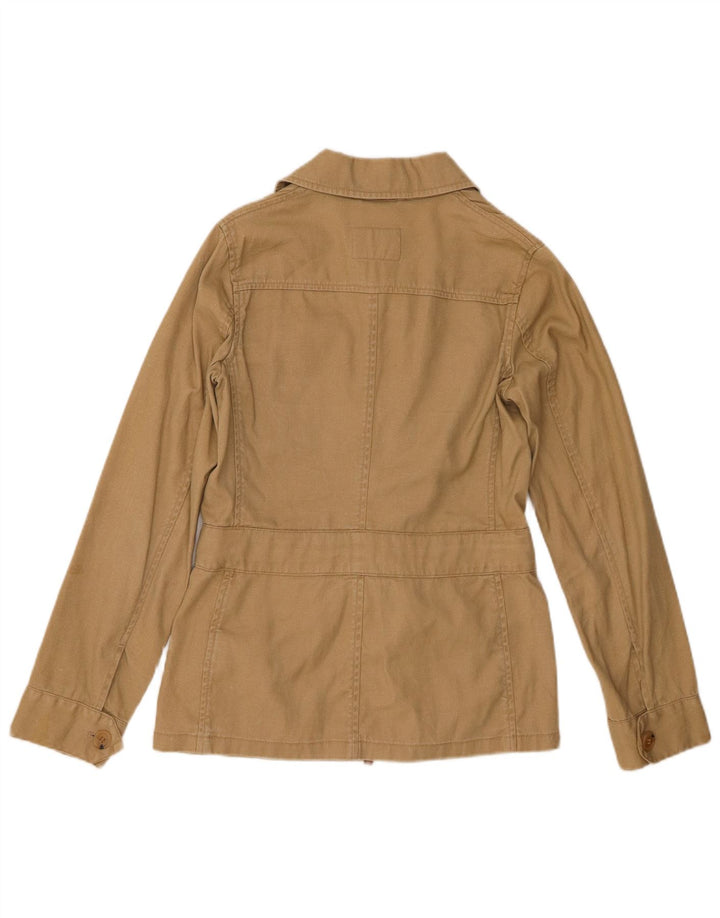 Женская куртка Massimo Dutti EU 36 XS, цвет хаки, лен