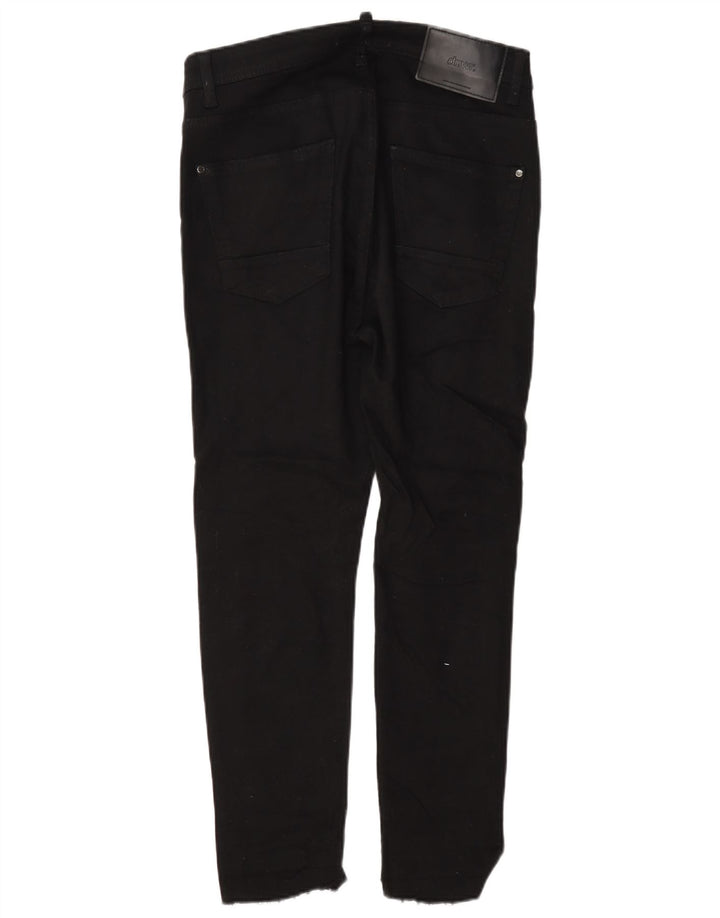 Мужские узкие джинсы Zara EU 38 Small W30 L25, черный хлопок