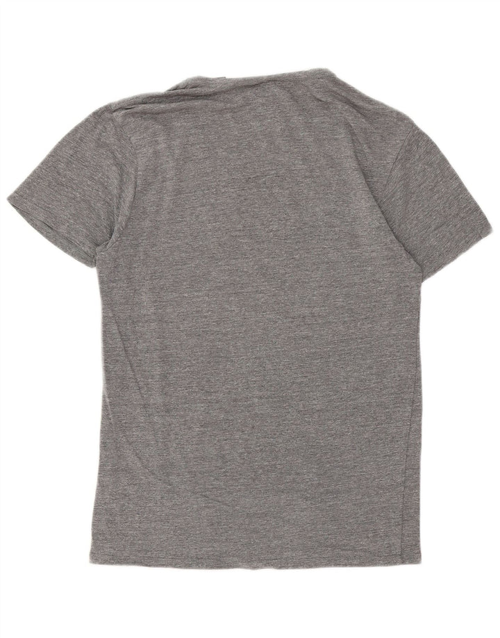 SCOTCH & SODA Mens T-Shirt Top Small Grey Flecked Cotton
