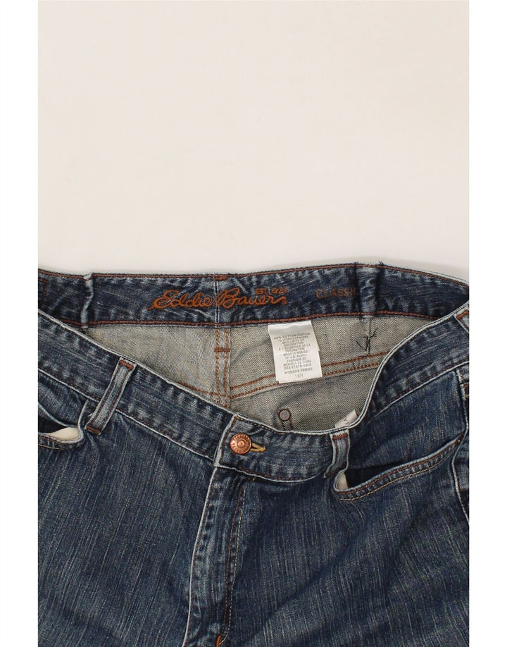 EDDIE BAUER Womens Classic Bootcut Jeans  W32 L31 Blue Cotton Vintage Eddie Bauer and Second-Hand Eddie Bauer from Messina Hembry 