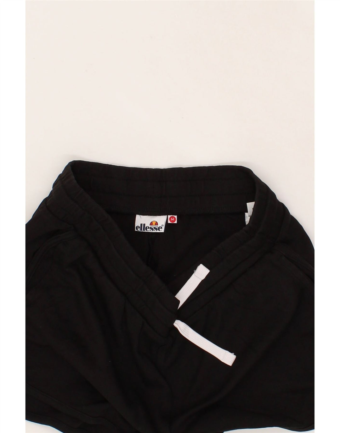 ELLESSE Womens Sport Shorts UK 14 Medium  Black Cotton Vintage Ellesse and Second-Hand Ellesse from Messina Hembry 