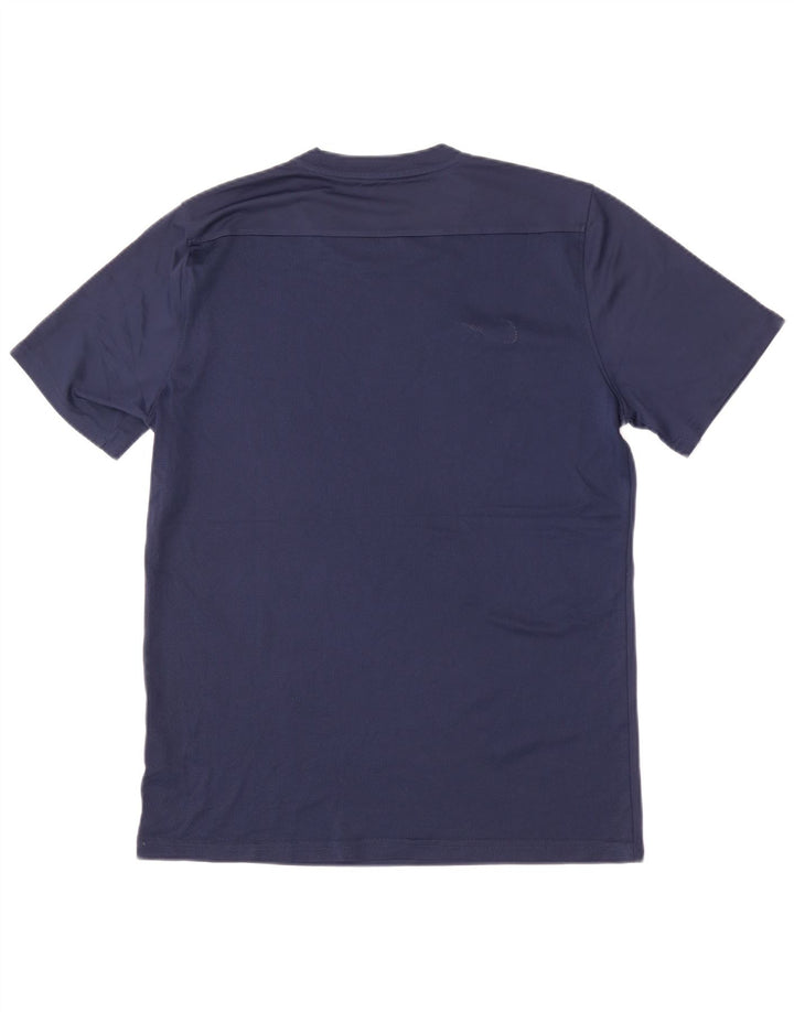 Мужская футболка Nike Dri Fit, большая, темно-синяя