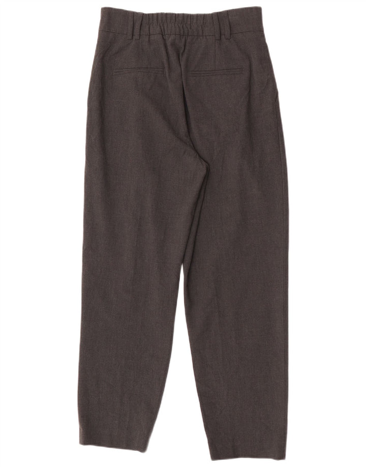 Женские костюмные брюки Zara EU 36 XS W26 L26, серый полиэстер