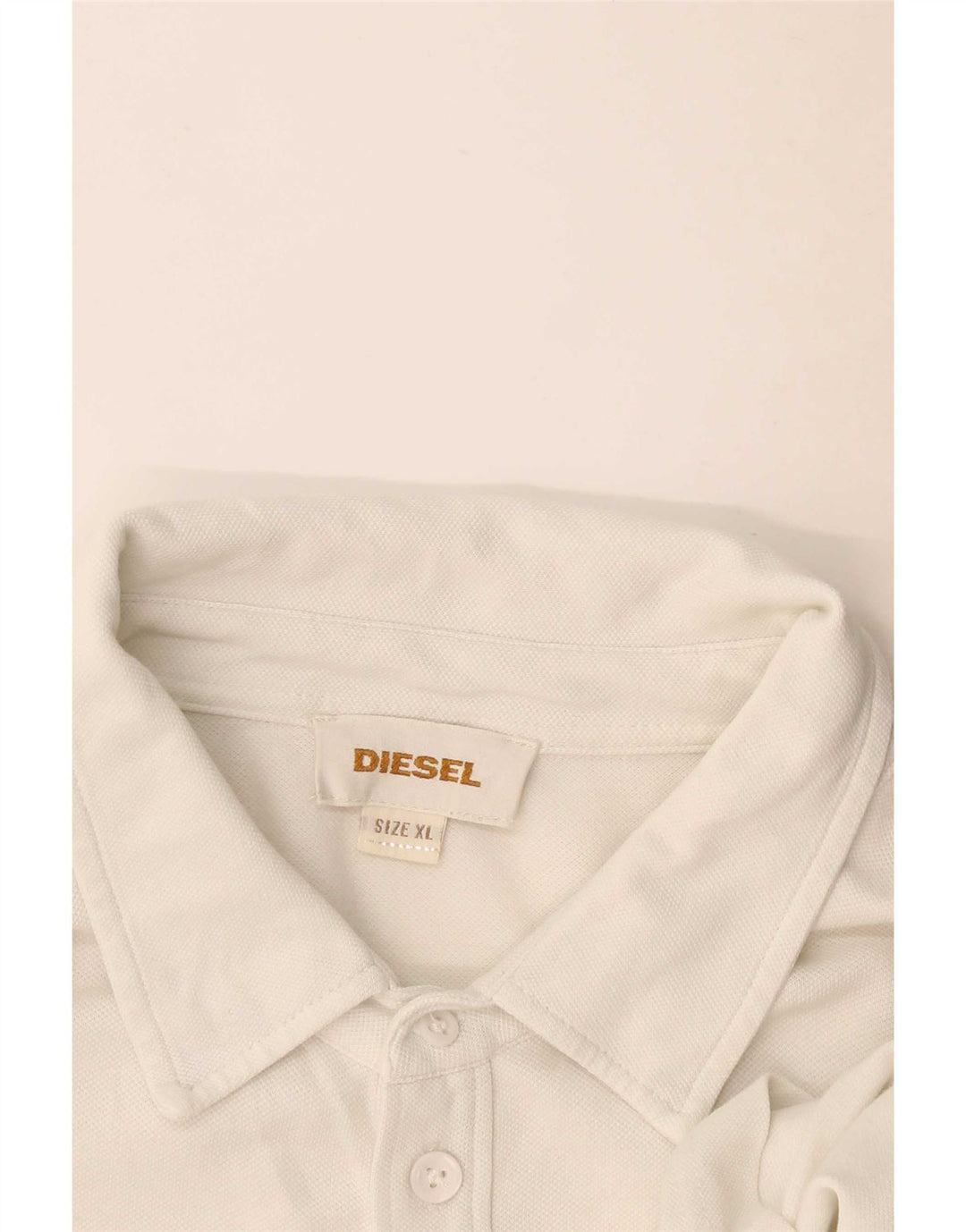 Мужская рубашка поло Diesel XL белая