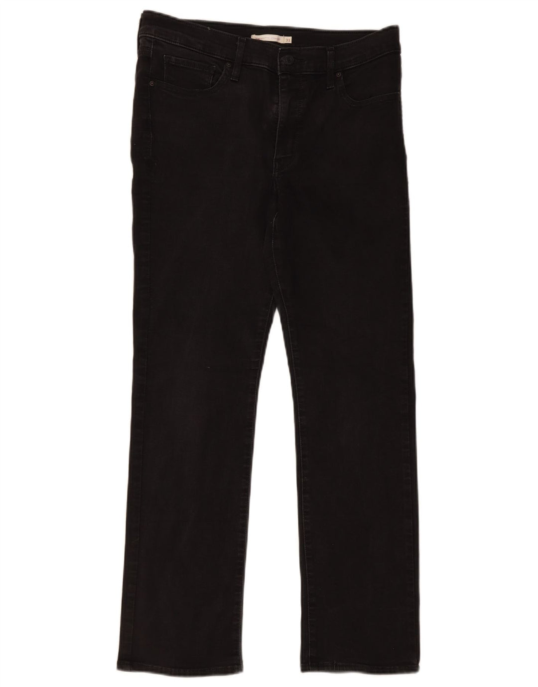 Женские прямые джинсы Levi's 314 W31 L30, черный хлопок