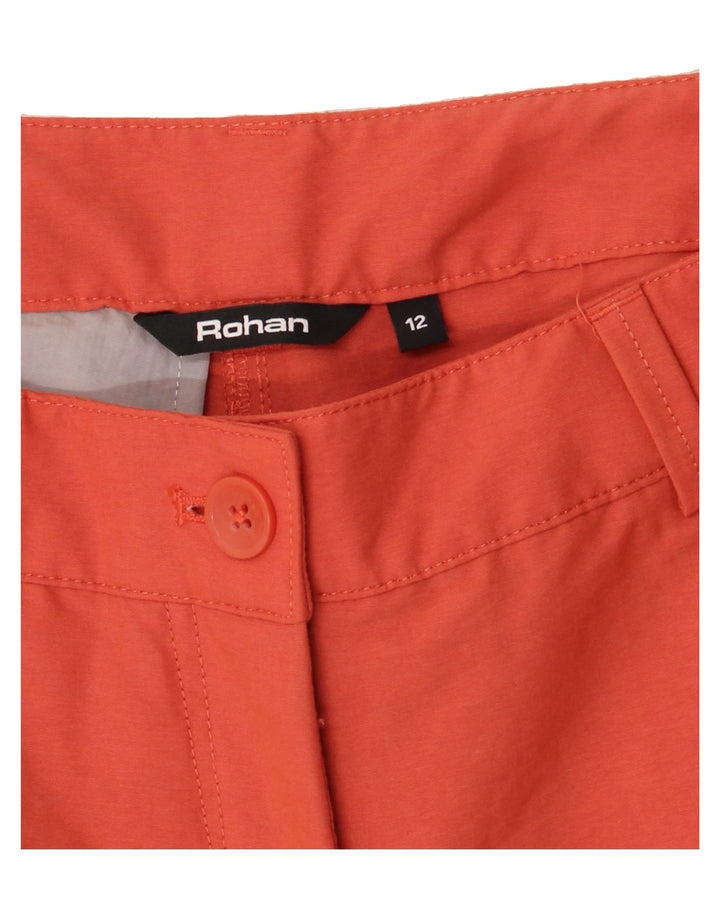ROHAN Womens Bermuda Shorts UK 12 Medium W32  Orange Polyamide Vintage Rohan and Second-Hand Rohan from Messina Hembry 