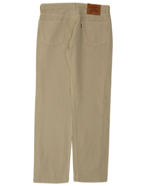 Мужские прямые повседневные брюки Levi's 501 W34 L31, зеленый хлопок