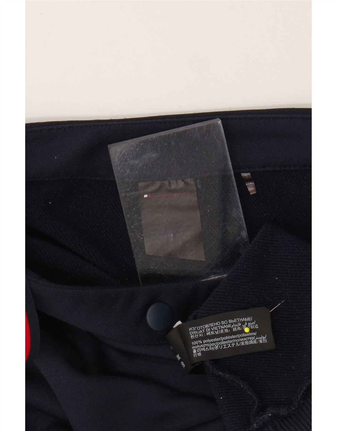 TOMMY HILFIGER Женский укороченный свитер UK 16, большой темно-синий