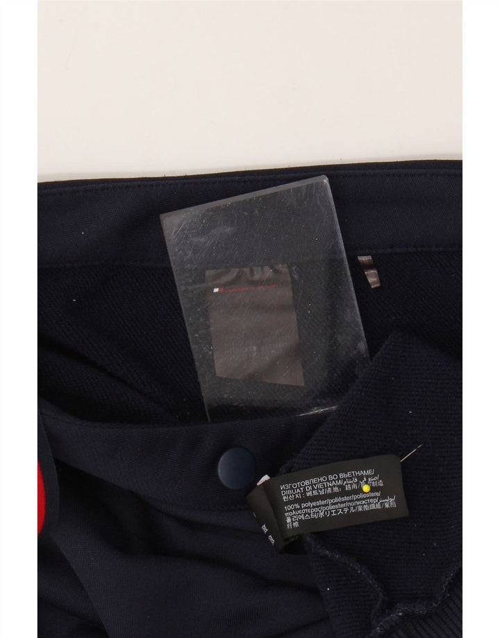 TOMMY HILFIGER Женский укороченный свитер UK 16, большой темно-синий