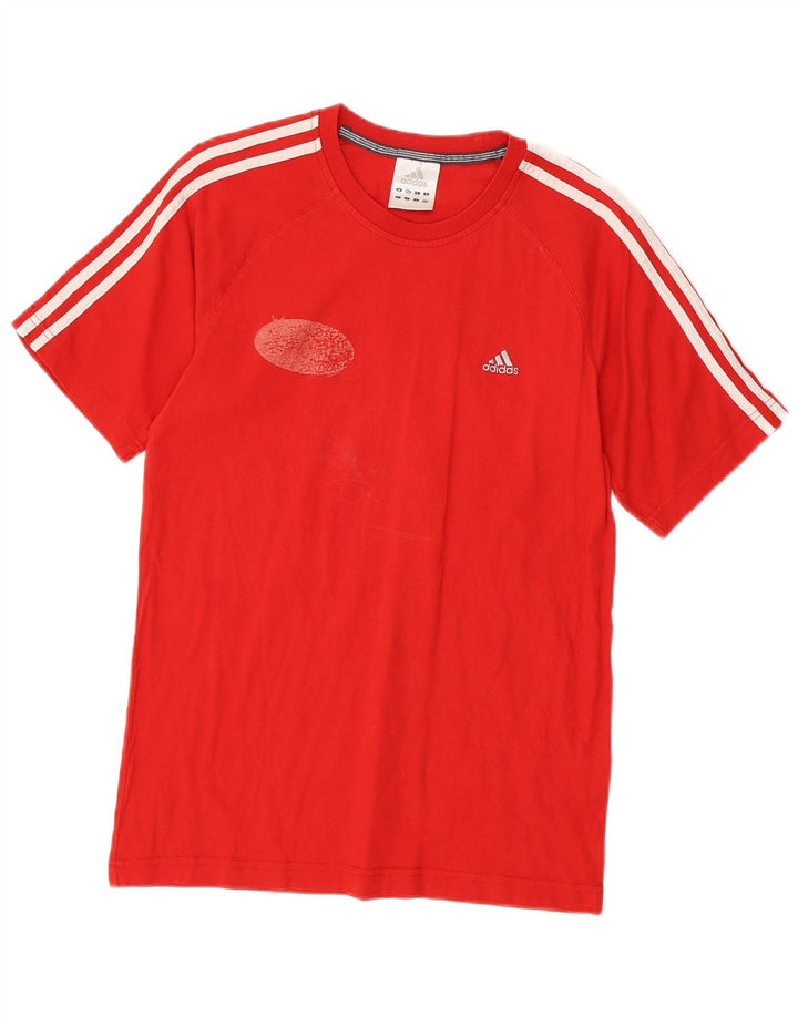 Adidas Мужская футболка Top Small Red Cotton
