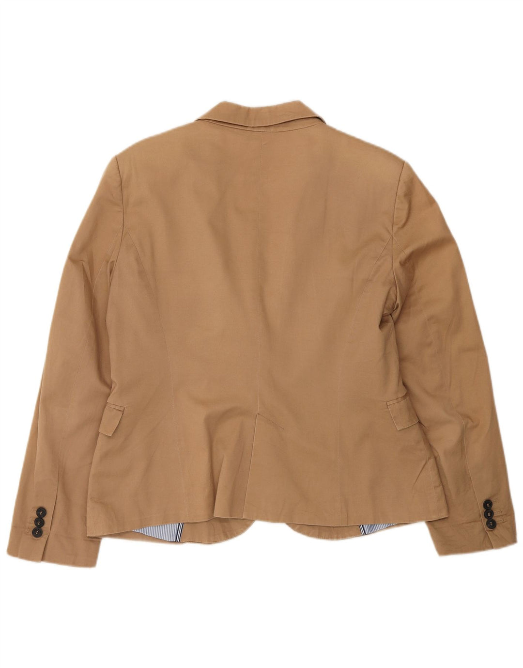 Женский пиджак Zara на 1 пуговице UK 18 XL Бежевый