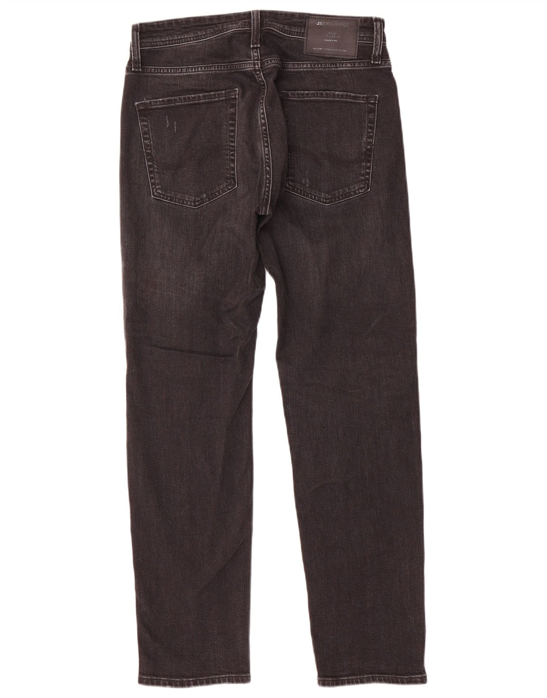 Мужские потертые узкие джинсы Jack & Jones W29 L30, черный хлопок