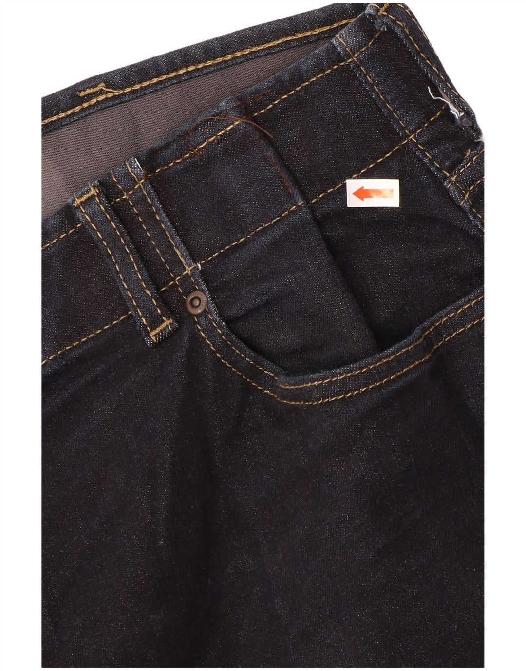 Мужские прямые зауженные джинсы Lee W38 L26 темно-синие