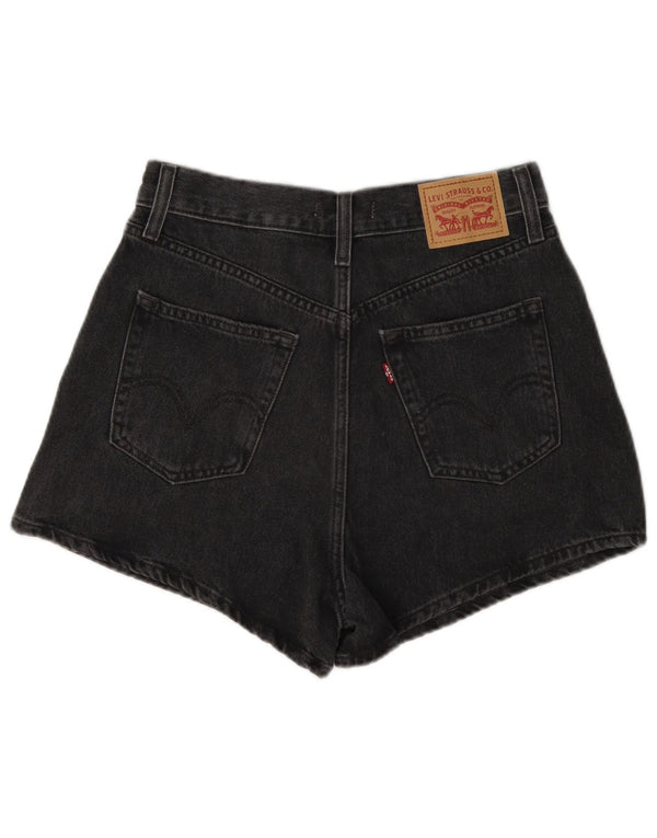 Женские джинсовые шорты Levi's Mom с высокой талией W28, хлопковые, среднего размера
