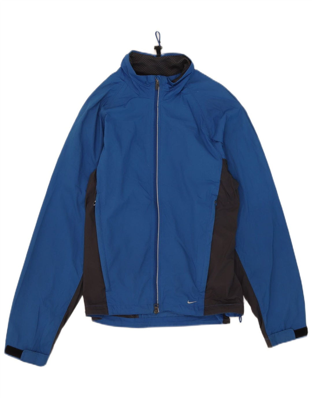 Женская дождевик Nike Clima-fit UK 10/12, средний синий с цветными блоками