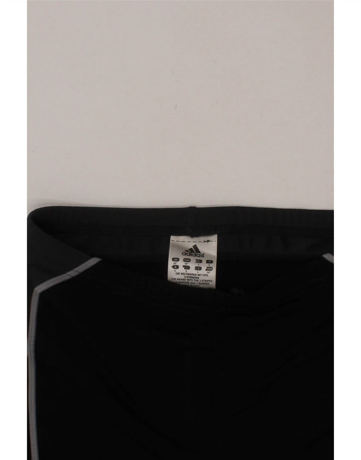 Спортивные шорты ADIDAS для мальчиков 15-16 лет, черный полиэстер