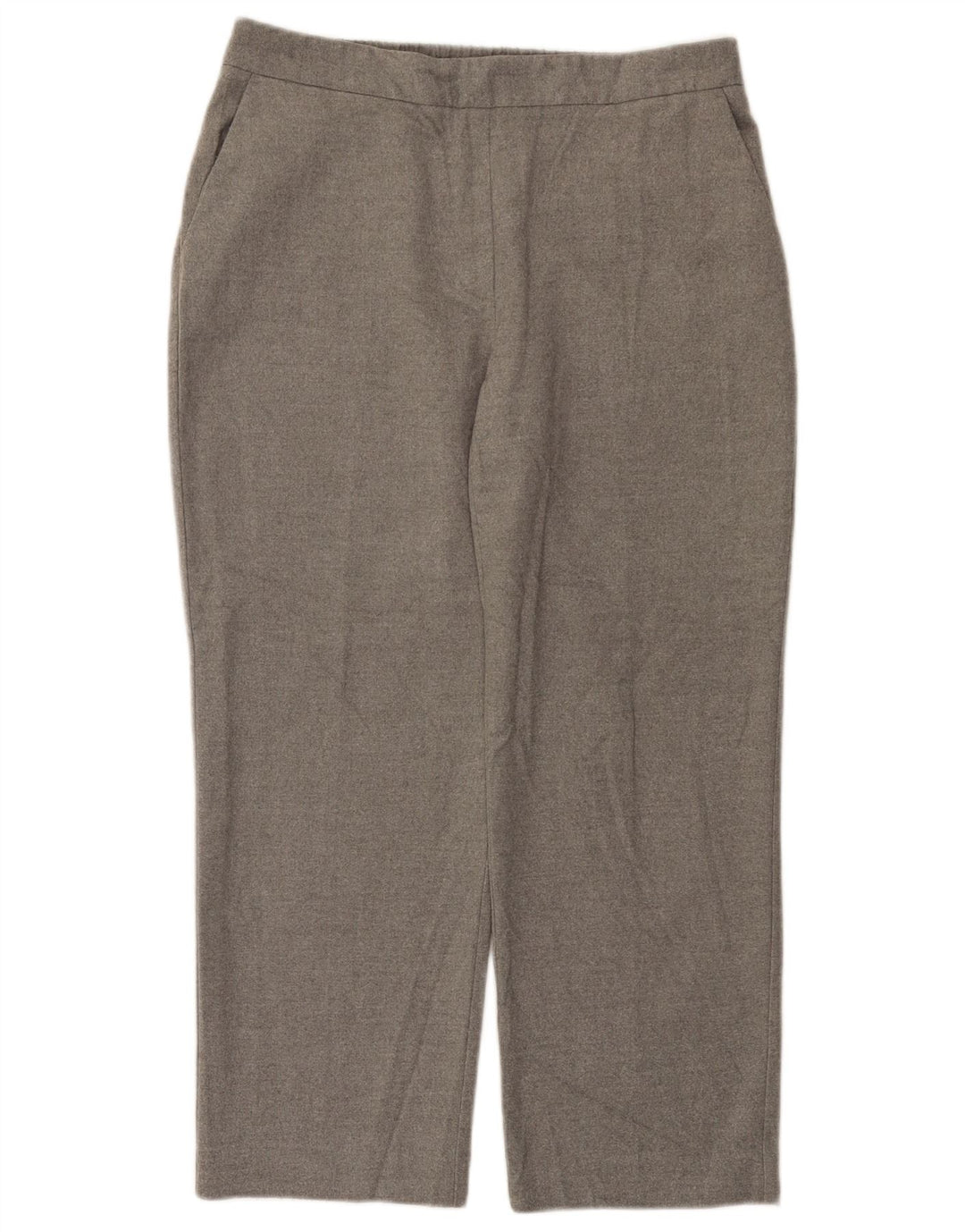 Zara Женские укороченные брюки большие W30 L25 Серые
