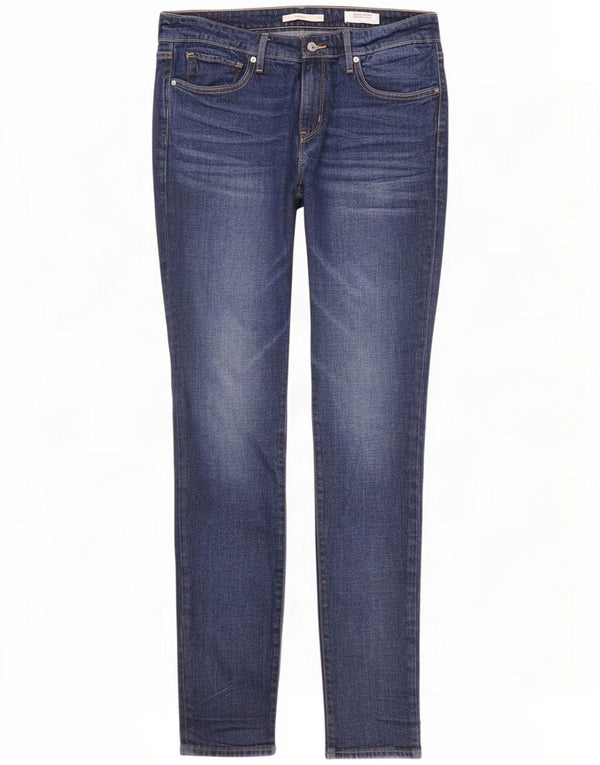 Levi's Женские джинсы скинни 711 W30 L32 Синий хлопок