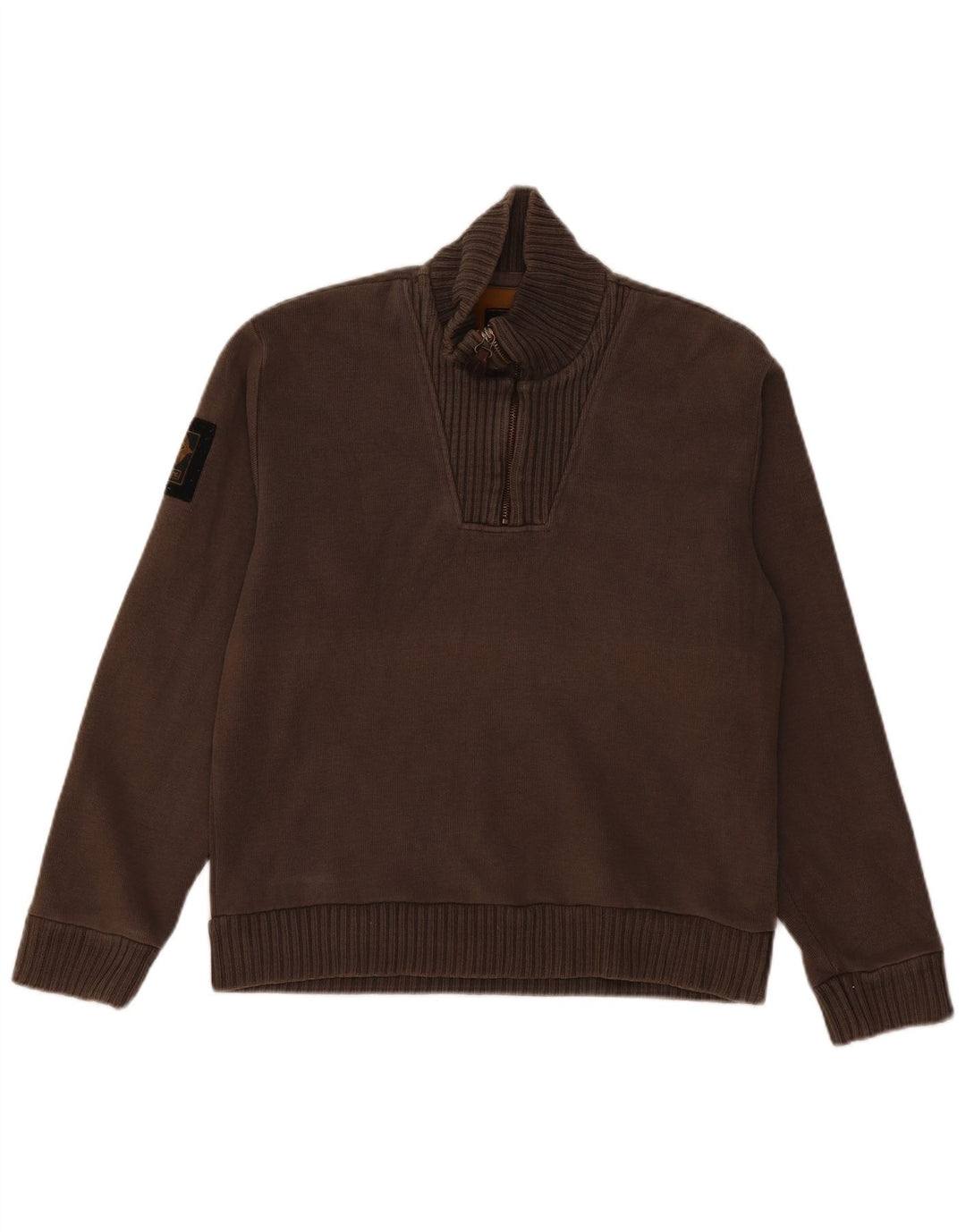 Мужской джемпер с воротником на молнии REPLAY, средний серый цвет