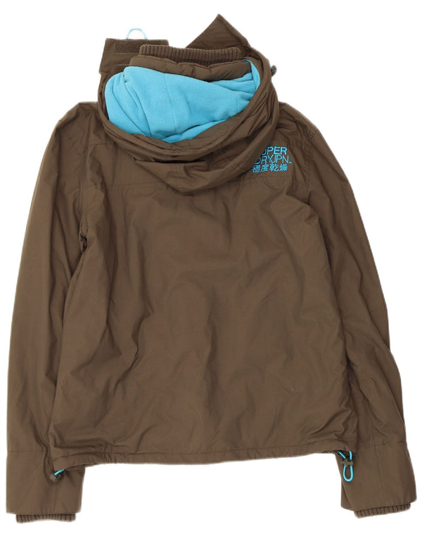 SUPERDRY Женская ветровка The Windcheater UK 14 Средний Хаки