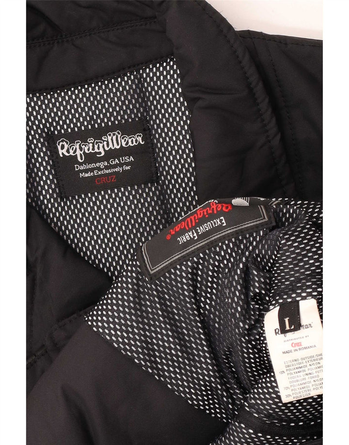 Женская ветровка Refrigiwear Cruz UK 14, большая, черная, из полиамида