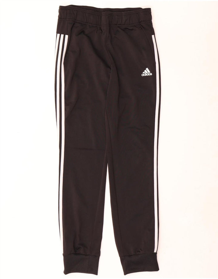 Женские спортивные брюки Adidas Joggers UK 8/10, маленький черный полиэстер