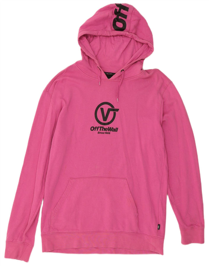 Мужской джемпер с капюшоном Vans XL розовый