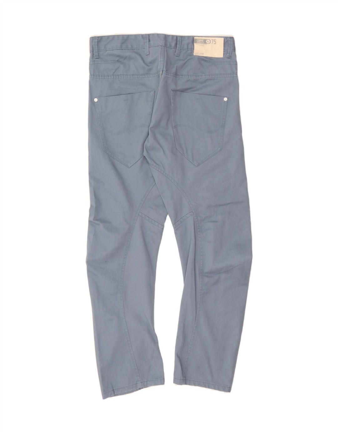 JACK & JONES Mens Banana Slim Jeans W34 L32 Blue Polyester Vintage Jack & Jones and Second-Hand Jack & Jones from Messina Hembry 