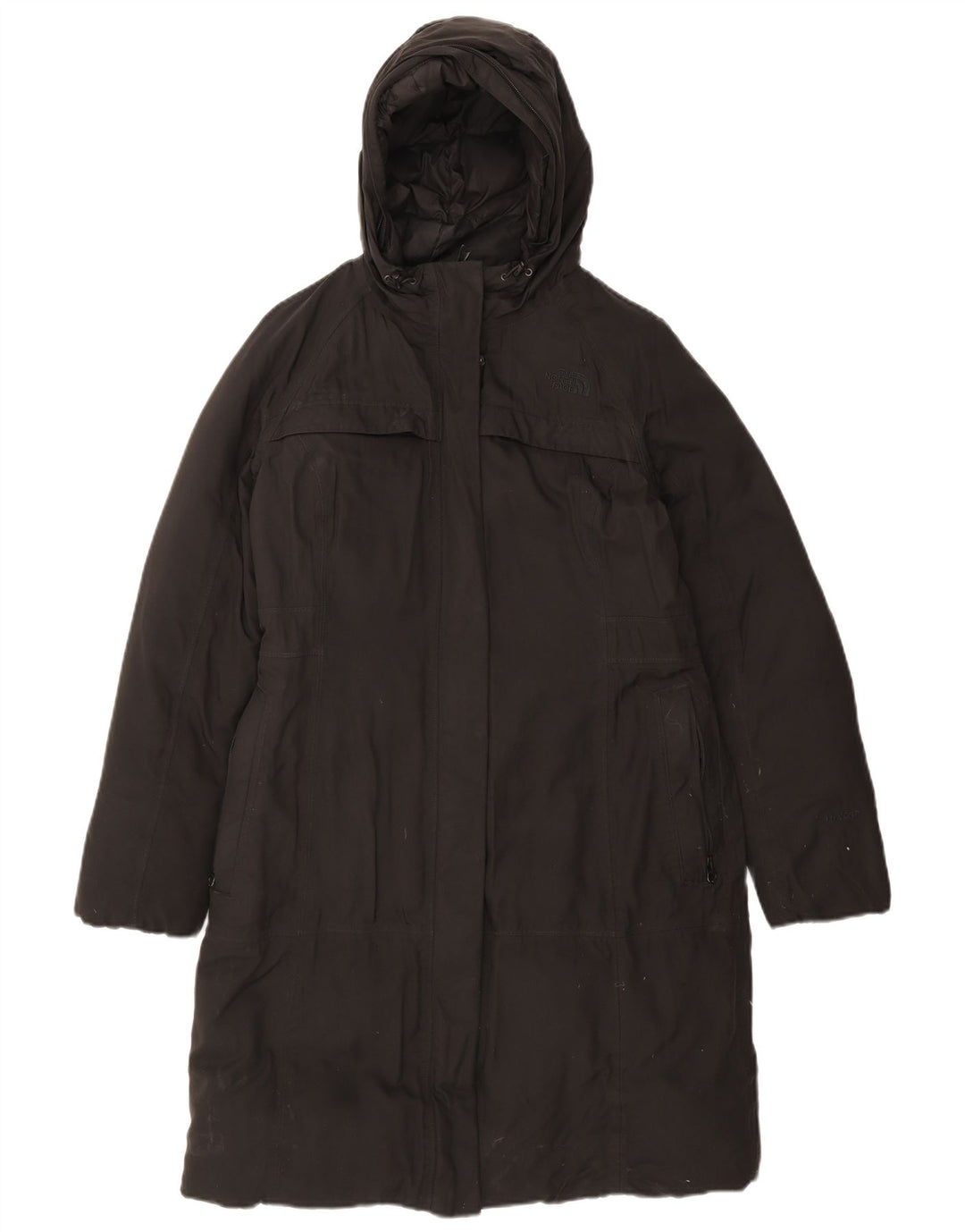 Женская парка с капюшоном The North Face UK 14, средний черный нейлон