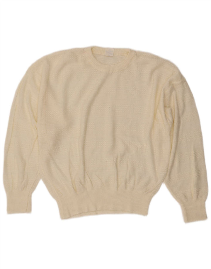Женский джемпер с круглым вырезом Apart EU 44 XL Off White