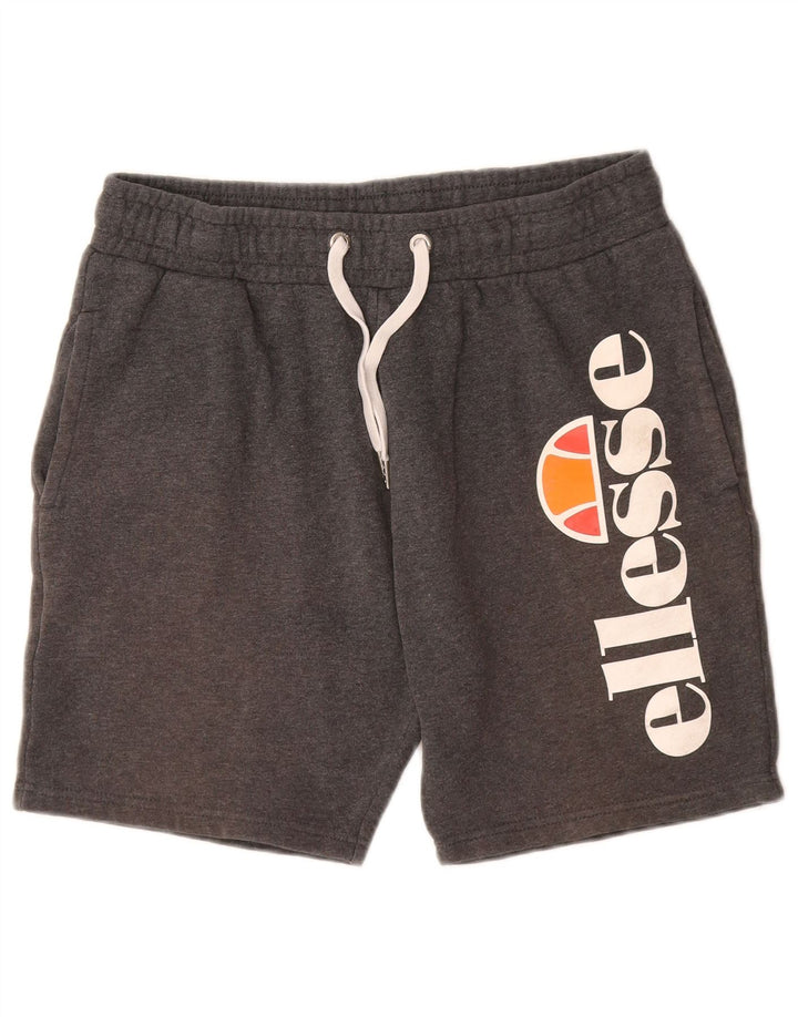 ELLESSE Мужские спортивные шорты с рисунком, маленькие серые, хлопок